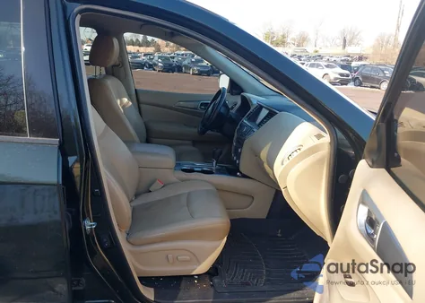 2018 Nissan Pathfinder Sl из США, поврежденный, VIN 5N1DR2MN1JC673108